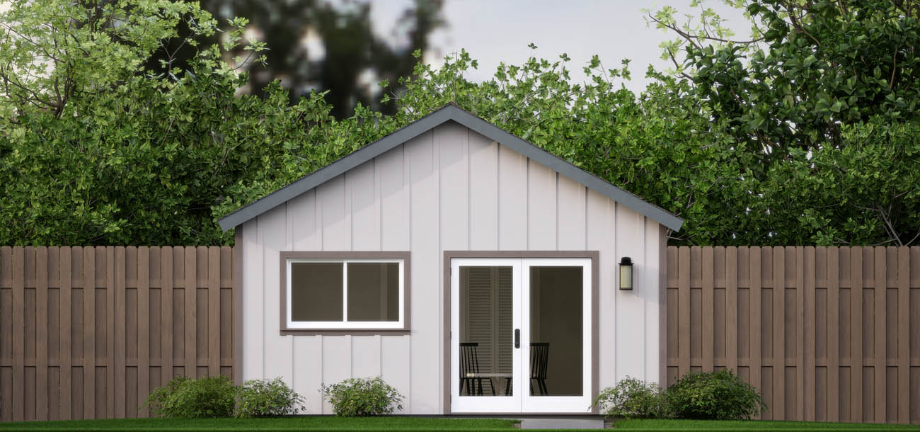Anchored Tiny Homes St. George model B-450 exterior 2.