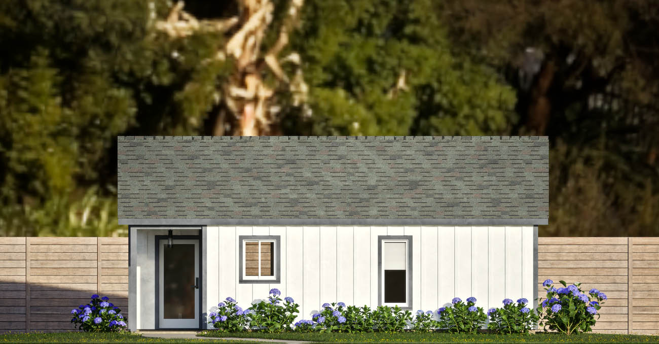 Anchored Tiny Homes of New England model B-609 exterior 2.